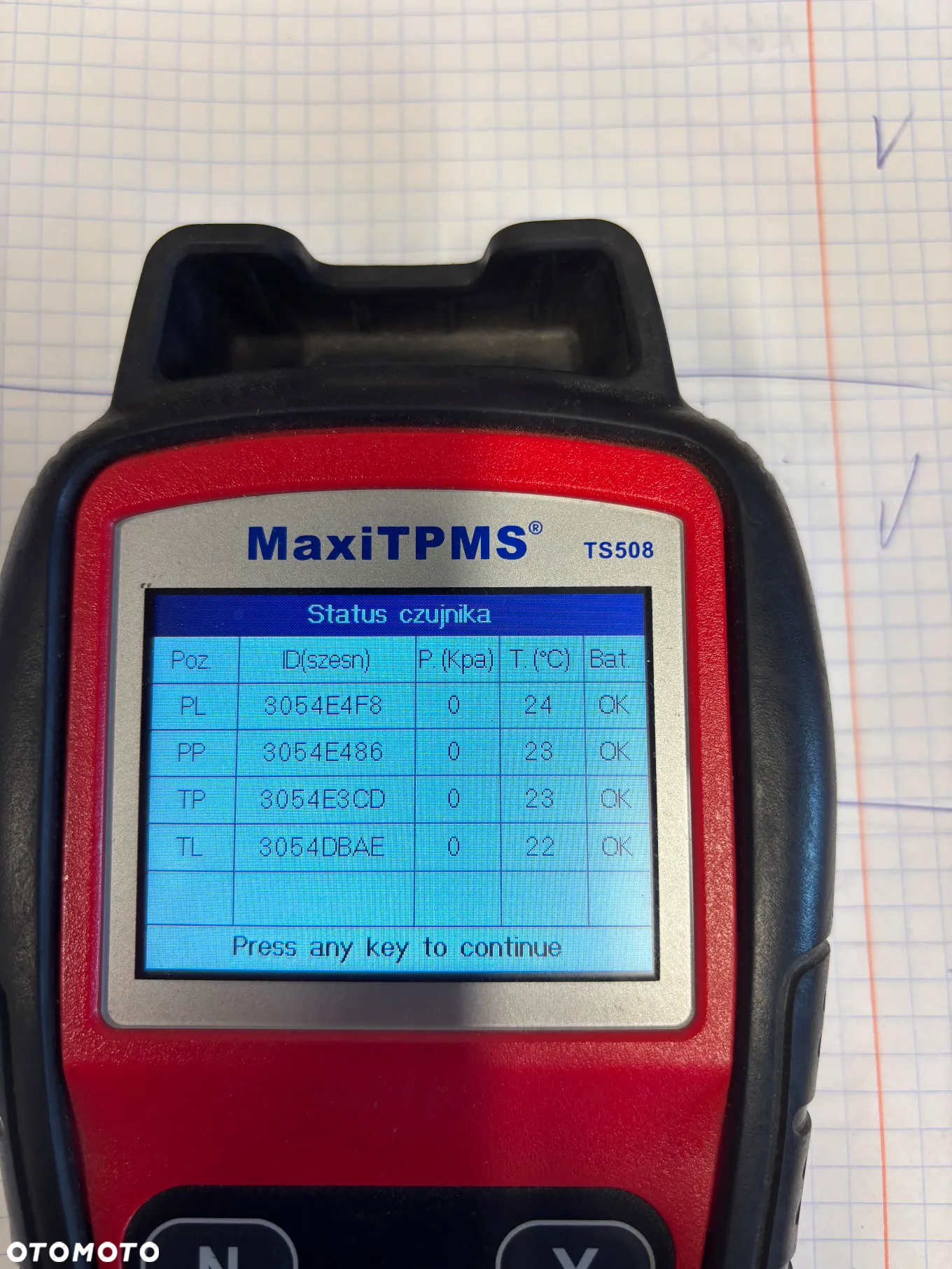 4 FELGI ALU. OPEL CORSA OPC,D,E,ADAM 18'' +TPMS 7,5J ET47  GM - 11