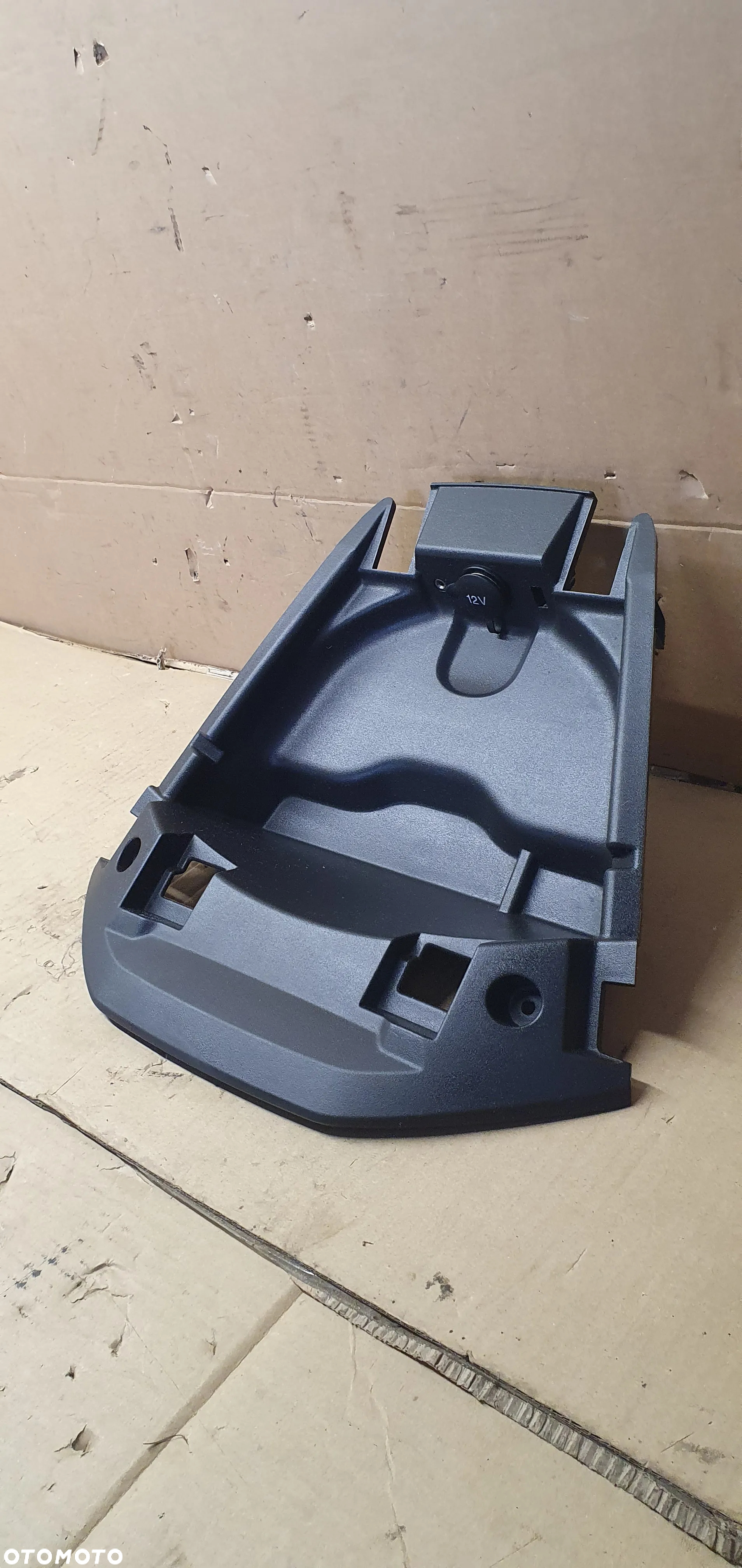 Osłona półka deski konsoli AUX Gniazdo zapalniczki Ford Transit Custom MK8 BK21-V06202-ABW - 3