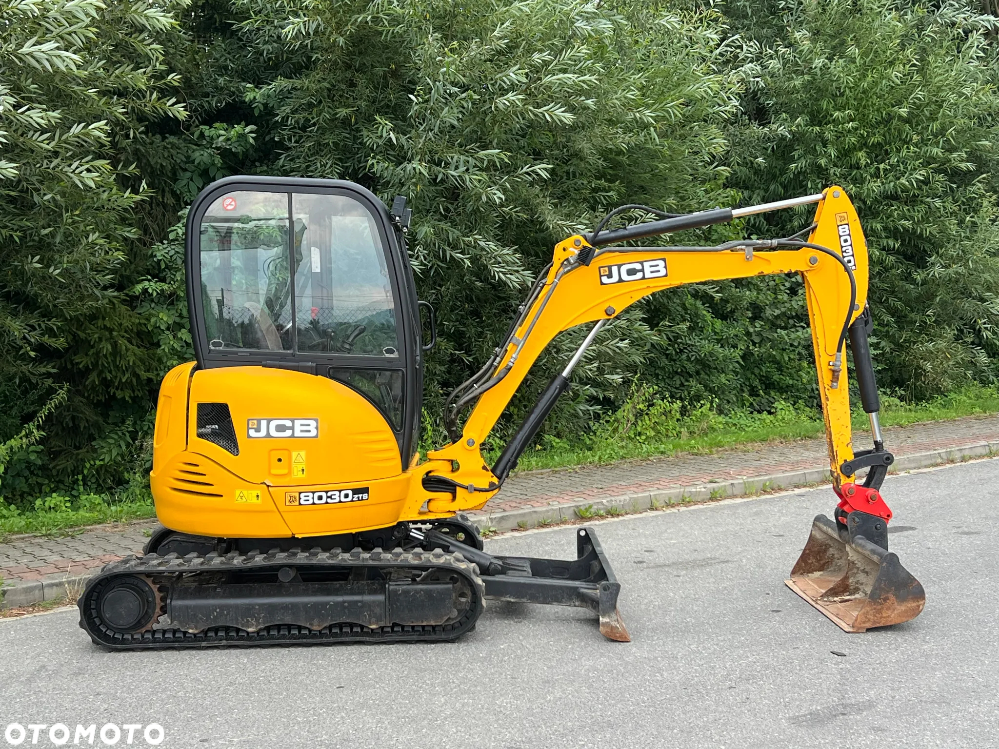 JCB * JCB 8030 *Sprowadzona* MINIKOPARKA  Stan IDEALNY - 8