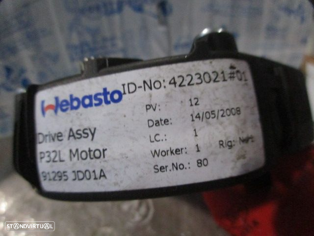 Modulo 91295JD01A 422302101 WR09010AG 1701848F NISSAN QASHQAI 1 FASE 1 2008 1.5DCI 105CV 5P CINZENTO Motor De Teto - 4
