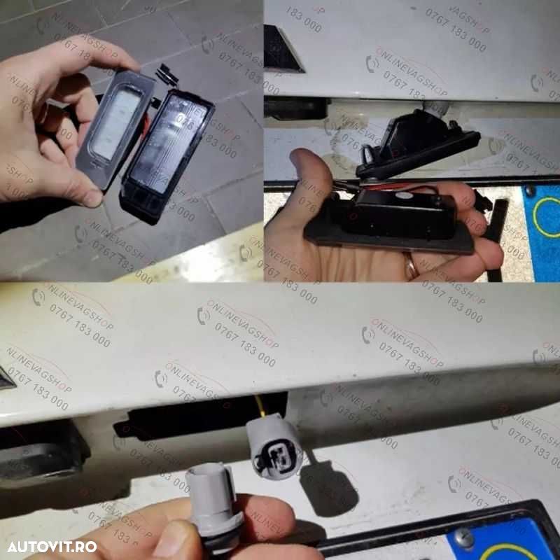 Set lampi LED numar Mitsubishi ASX  an fabricatie 2011-2020 - 4