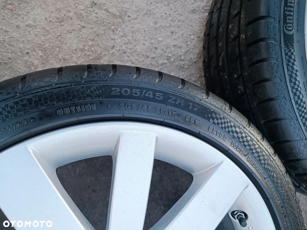205/45R17 88W Opony Letnie Lato CONTINENTAL ContiSportContact 3 8mm Legnica ALU-RAD 205/45 - 12