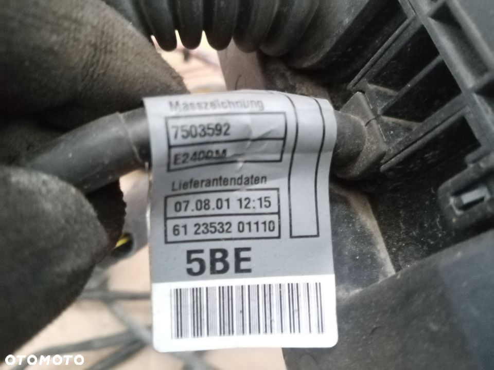 Wiązka instalacja silnika BMW E39 2.5i 7503592 7503591 1439189 - 5