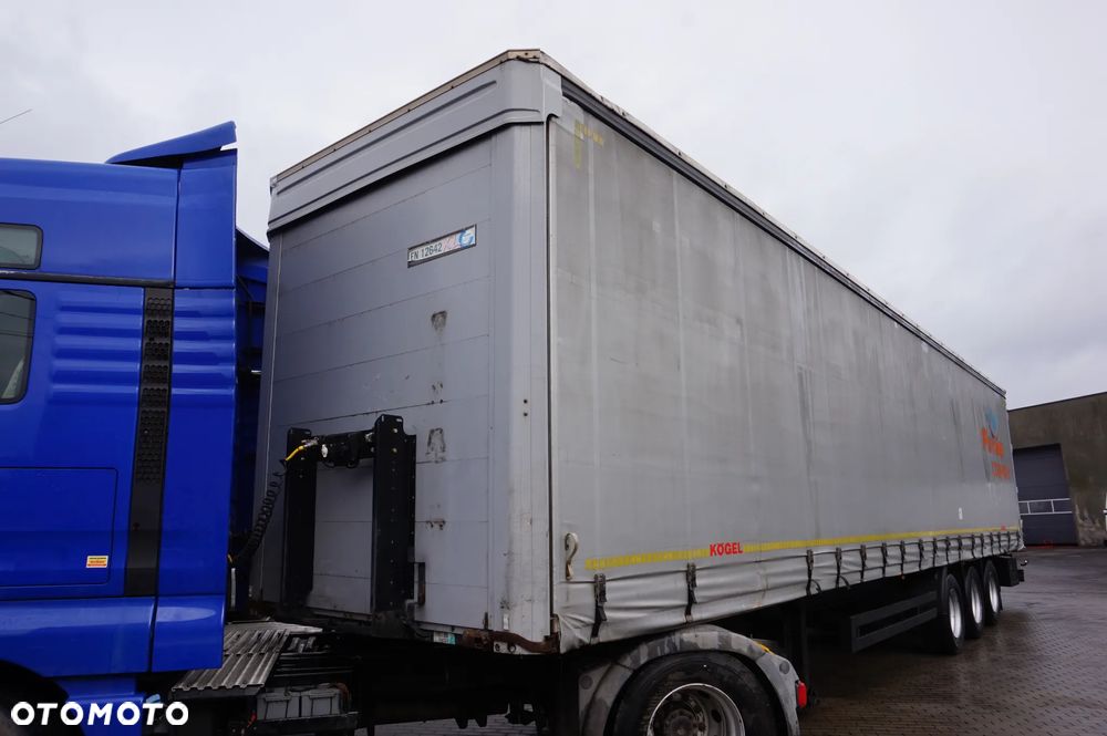 Kögel S24 VARIOS PÓŁMEGA Naczepa Ciężąrowa, Osie Saf – Bęben, Podnoszona Oś, 2016 rok - 23