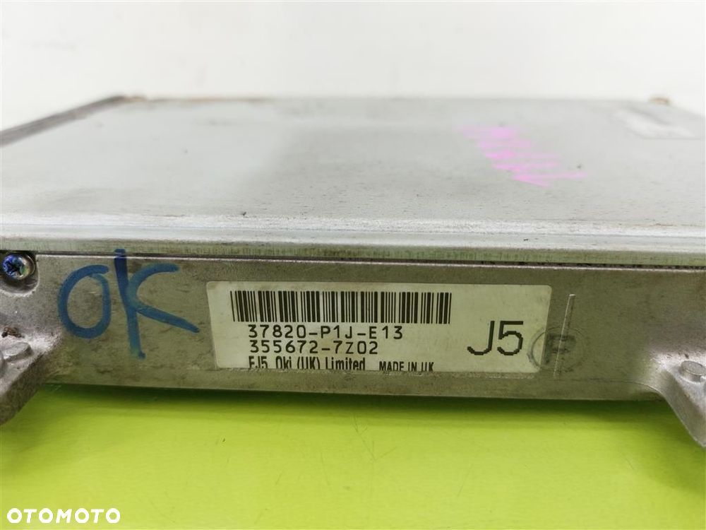 Komputer sterownik silnika Honda Civic VI 1995-2000 1,4 BENZYNA 37820P1JE13 - 6