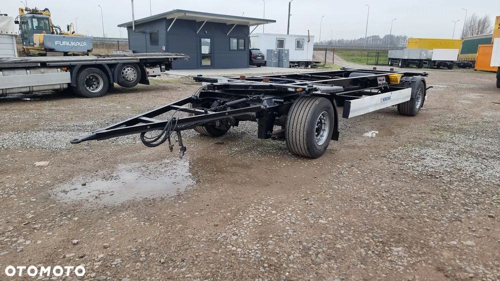 Krone 15.500zł netto PRZYCZEPA 2016 rok KRONE BDF JUMBO OPONY R19.5 OSIE BPW ECO PLUS ST.bdb