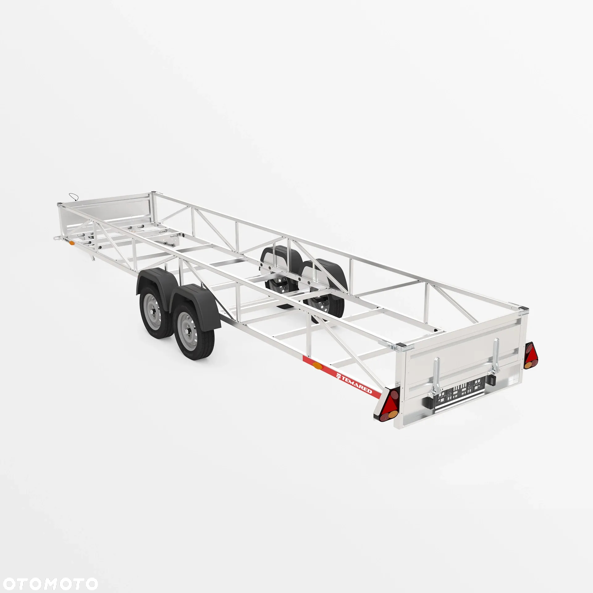 TEMARED PROFILE 6012 DŁUŻYCA 750kg 606x122 KRATOWNICA PRZYCZEPA NOWA! - 4