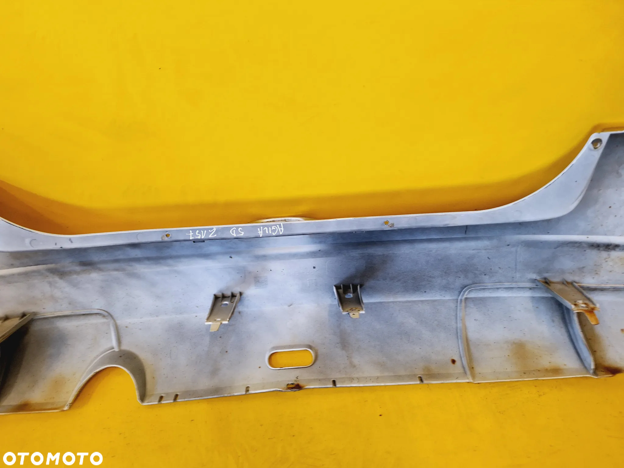 ZDERZAK TYŁ TYLNY OPEL AGILA I A 00-07 LAK: Z157 NR482 - 10