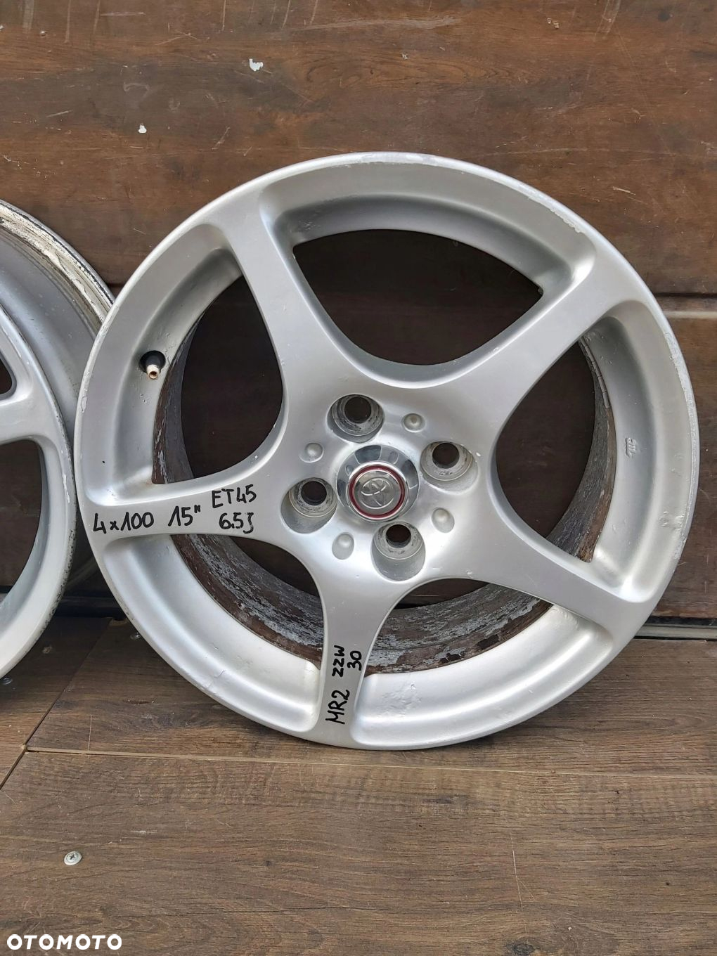 Toyota MR2 zzw30 1,8 vvti Alufelgi felgi 15 4x100 komplet 6J 6,5J - 5