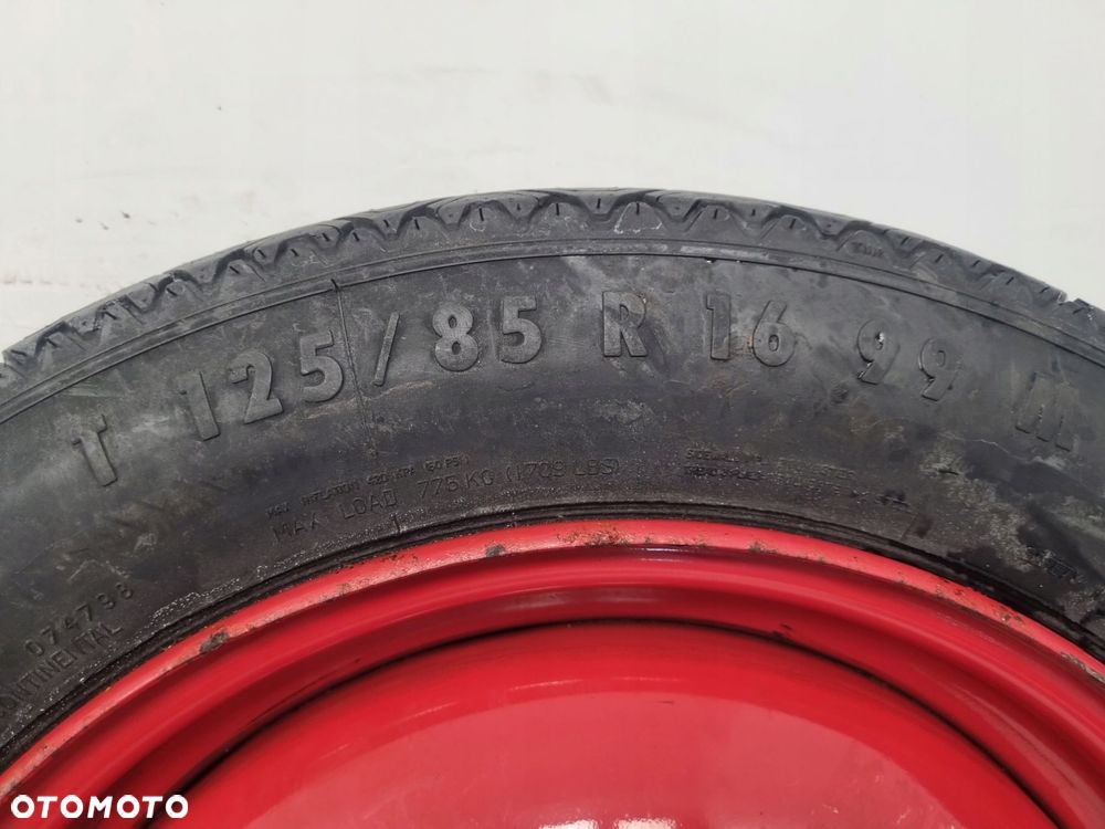 KOŁO DOJAZDOWE Peugeot 207 308 dojazdówka 125/85 R16 4x108 Citroen C4 II - 7