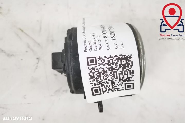 Proiector Ceata Stanga Cu Halogen Original Suzuki Swift 3 2004 2005 20 - 6