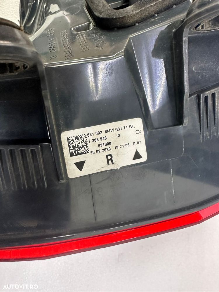 Stop complet dreapta BMW seria 5 combi G31 an 2020 cod 7388948 - 5