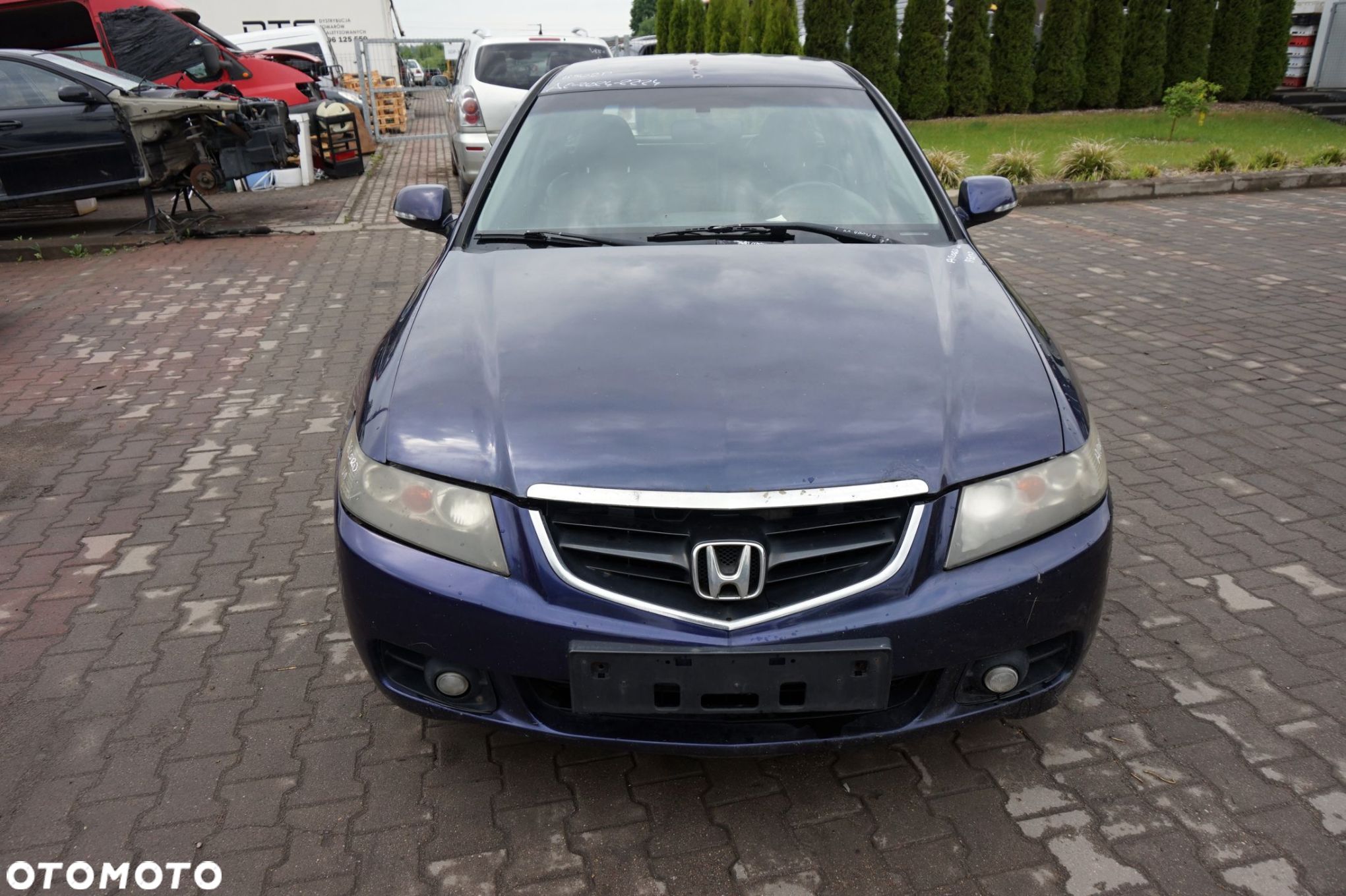 MASKA ZDERZAK BŁOTNIKI LAMPY ACCORD VII B502P  HONDA 2002-2005 GRANATOWY PRZÓD KOMPLETNY - 1