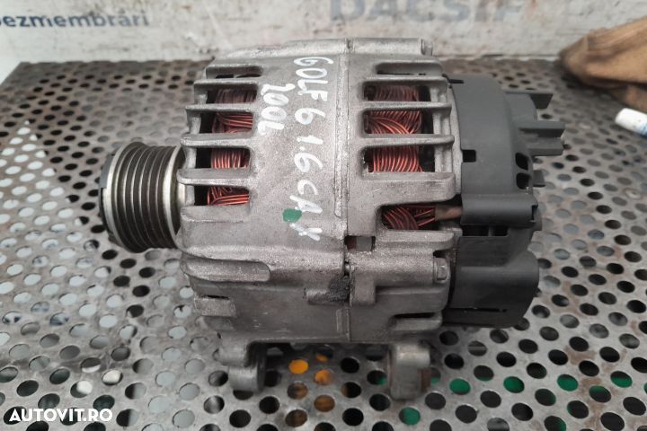 ALTERNATOR 1.6 CAY 03L903023A MX1253 Volkswagen VW Golf 6 [2008 - 201 - 5