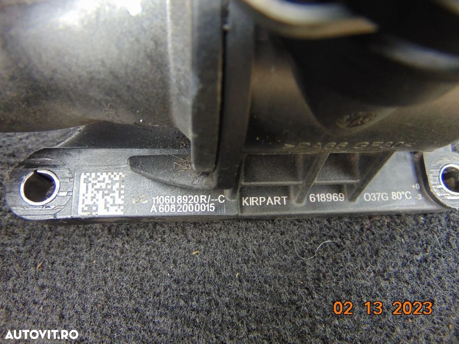 carcasa termostat Renault 1.5 euro 6 Mercedes dacia Nissan qashqai meg - 2