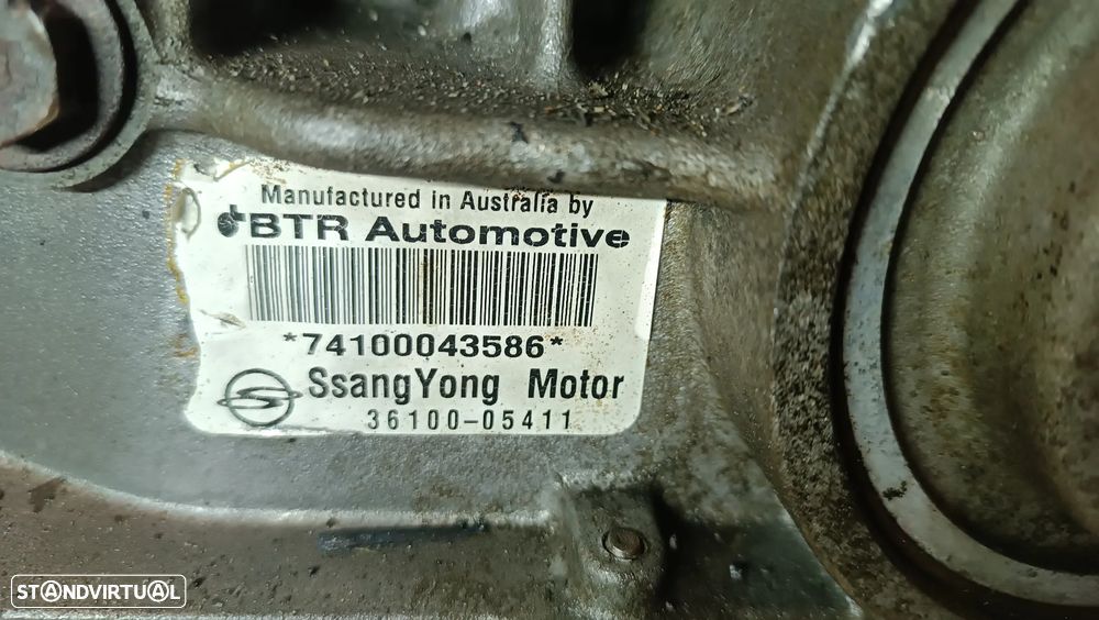 CAIXA DE VELOCIDADES AUTOMATICA SSANGYONG KORANDO / MUSSO 2.9TD 36100-05411 - 2