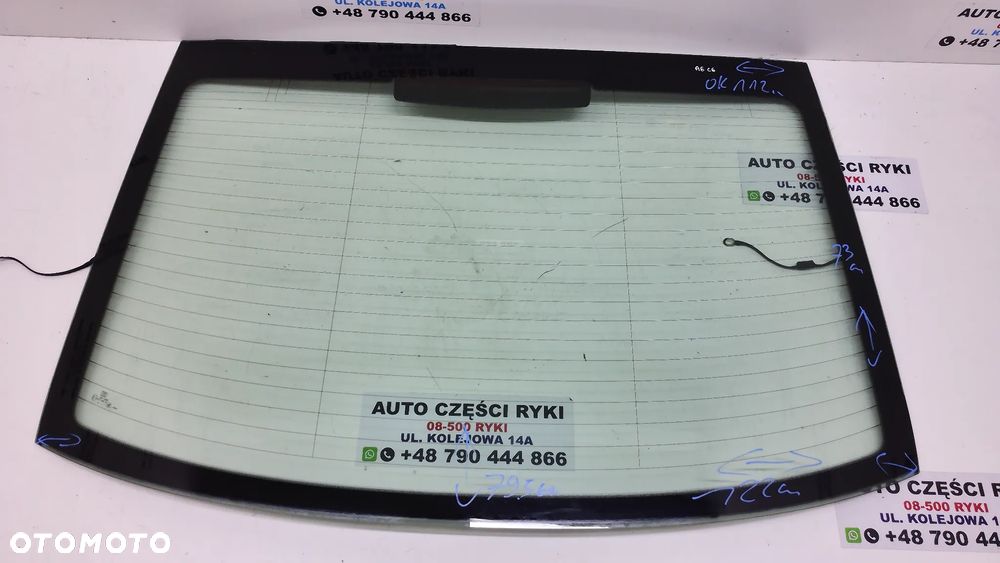 Audi A6 C6 Sedan Szyba Tył - 2