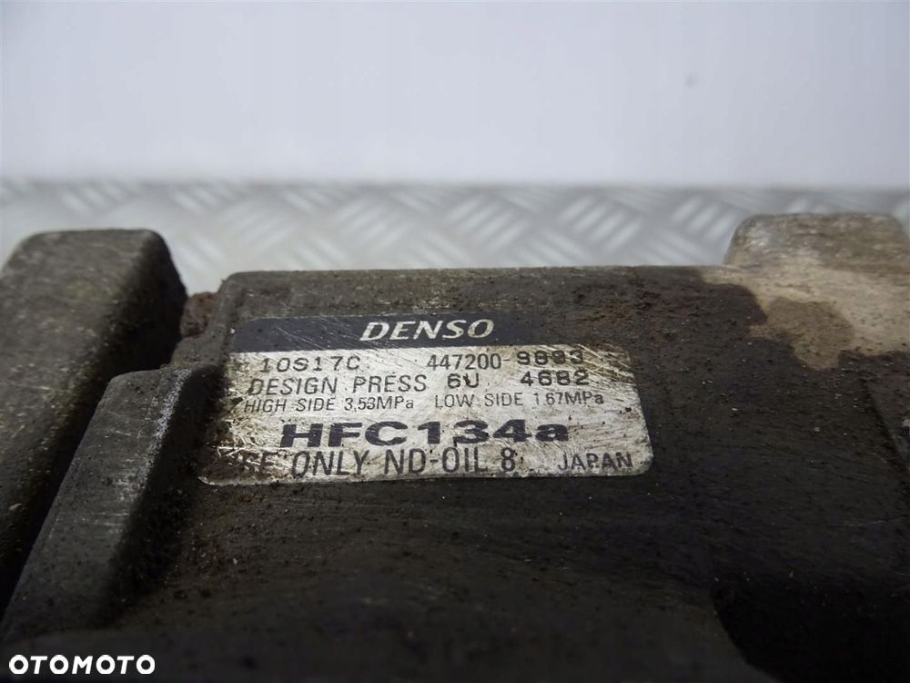 Sprężarka klimatyzacji Honda Accord VI 1998-2002 1.8 B DENSO 447200-9893 - 4