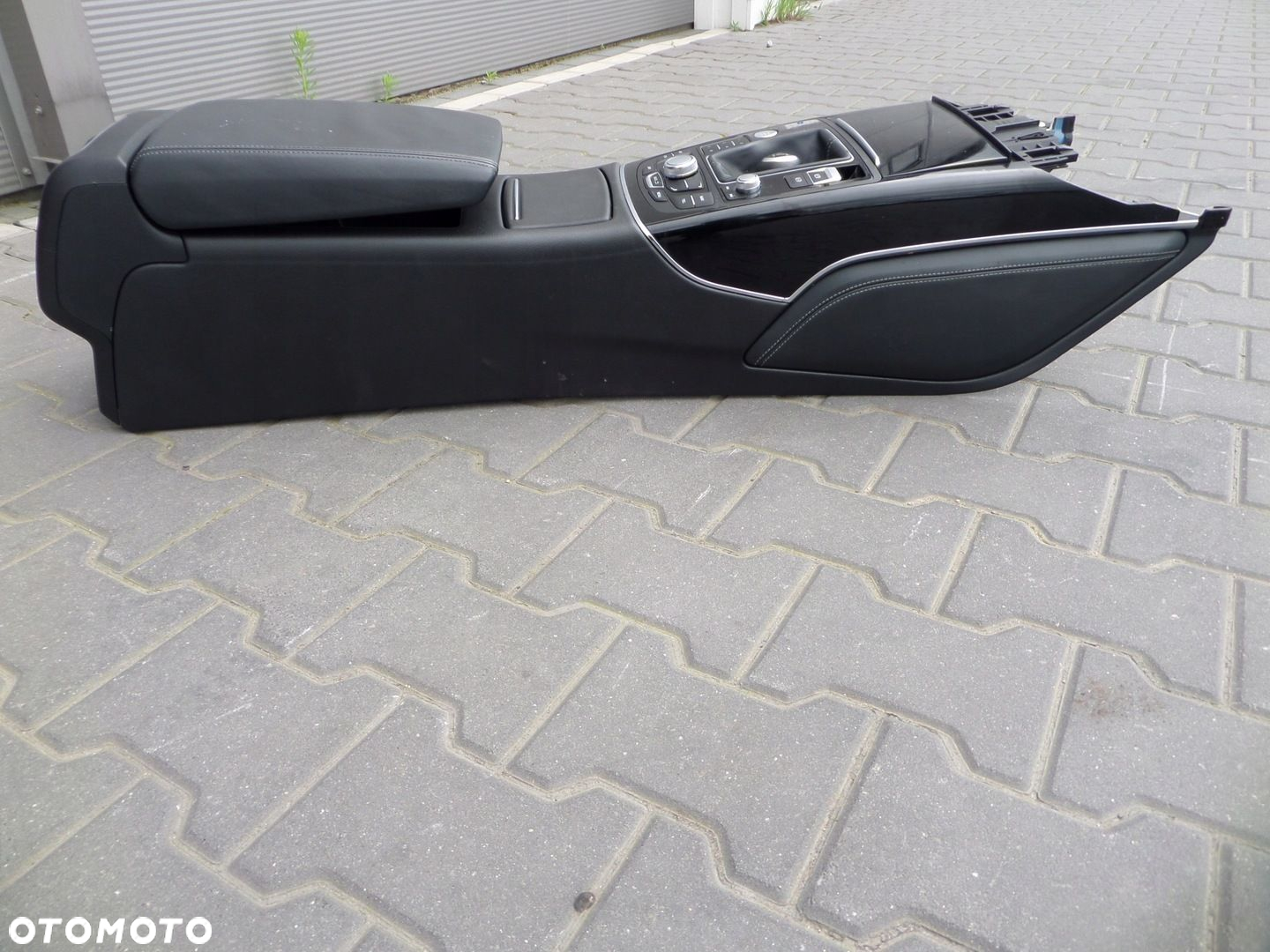 AUDI A6 4G0 C7 LIFT TUNEL ŚRODKOWY PODŁOKIETNIK SKÓRA - 2