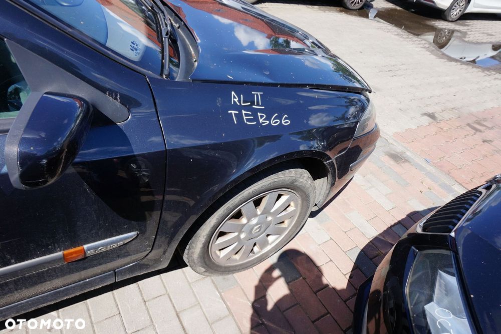 MASKA ZDERZAK BŁOTNIKI LAMPY LAGUNA II PH1 TEB66  RENAULT 2001-2005 SZARY PRZÓD KOMPLETNY - 21