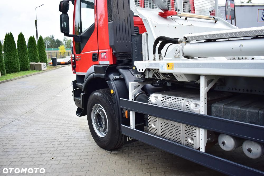 Iveco Trakker 360 / Bramowiec Meiller AK12/ Tylko 120.000 KM !/ Euro 6 / Sprowadzony/ Stan perfekcyjny ! - 10