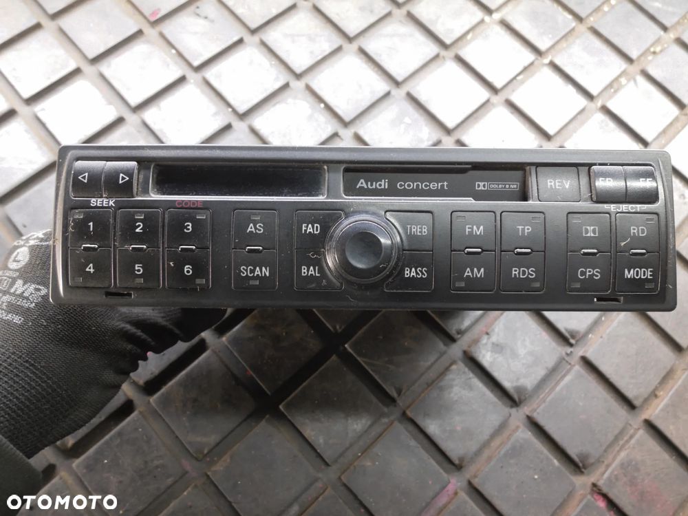 RADIO AUDI A6 C5 4B0035186B RADIO FABRYCZNE - 1