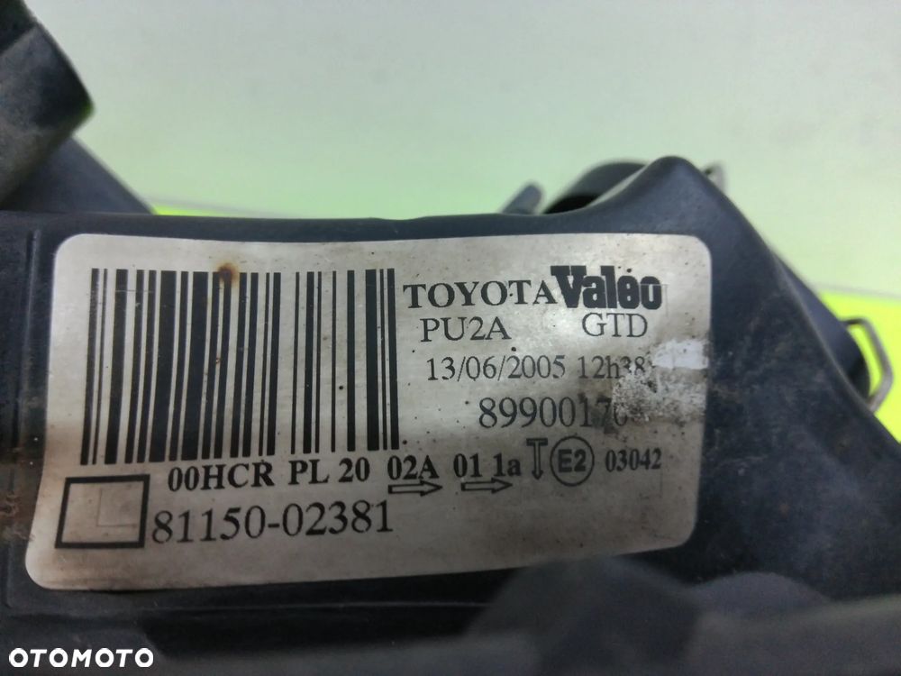 TOYOTA COROLLA E12 LIFT 04-07 81150-02381 LAMPA LEWA PRZÓD PRZEDNIA - 3