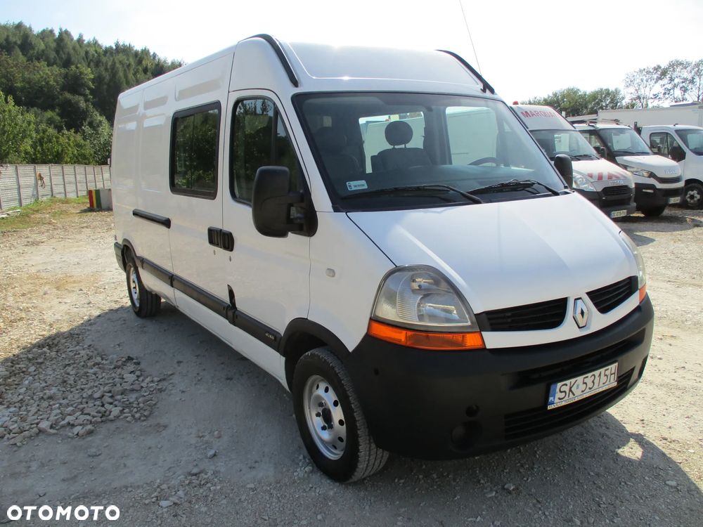 Renault Master L2H2 doka 6-osobowy Dubel 2.5dCi Brygadówka - 2