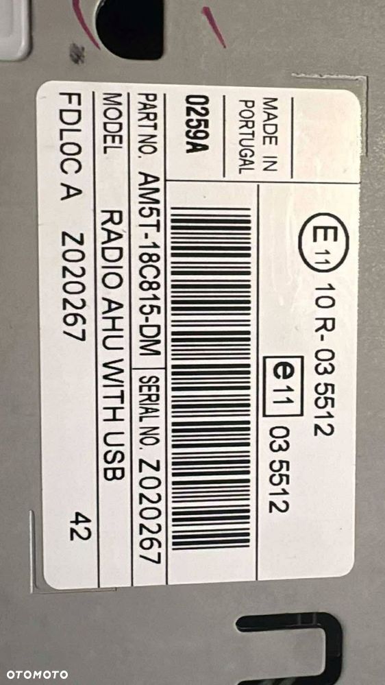 radio ford fiesta mk7 lift 2014r - 4