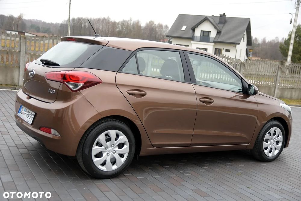 Hyundai i20 blue 1.2 YES Silver - 8