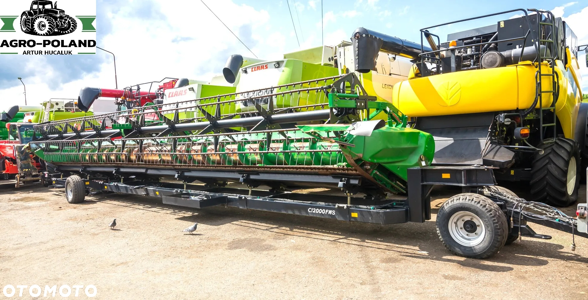 John Deere S 690 i - 2015 ROK - 1823 h + HEDER VARIO JD 640 EX - 12,2 M - 14