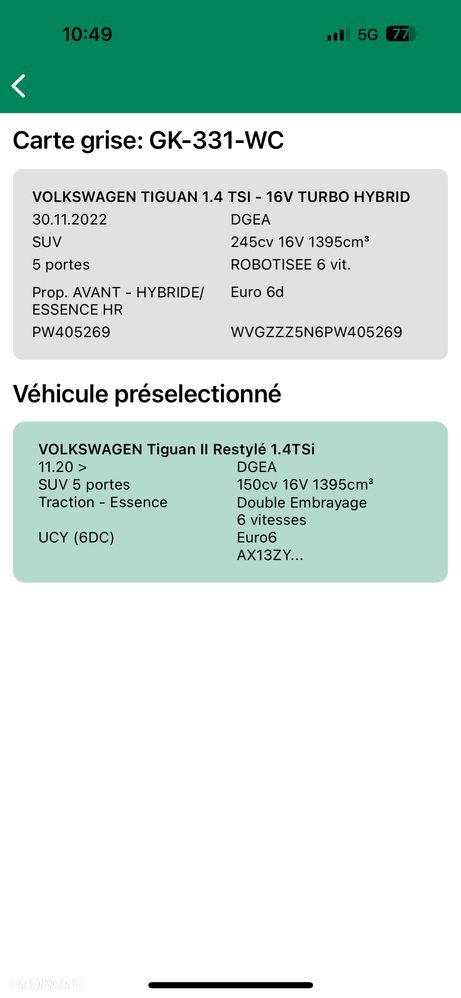 Volkswagen Tiguan 1.4 eHybrid OPF DSG Elegance - 14
