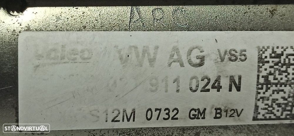 MOTOR DE ARRANQUE SEAT IBIZA (6J5) REFERENCE - 2