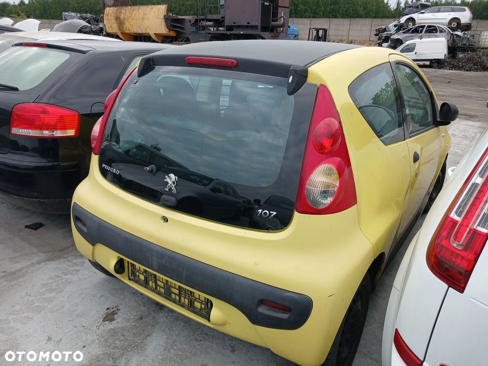 PEUGEOT 107 1.0 1KR LAK KBL  CAŁY NA CZĘŚCI CZESCI - 4