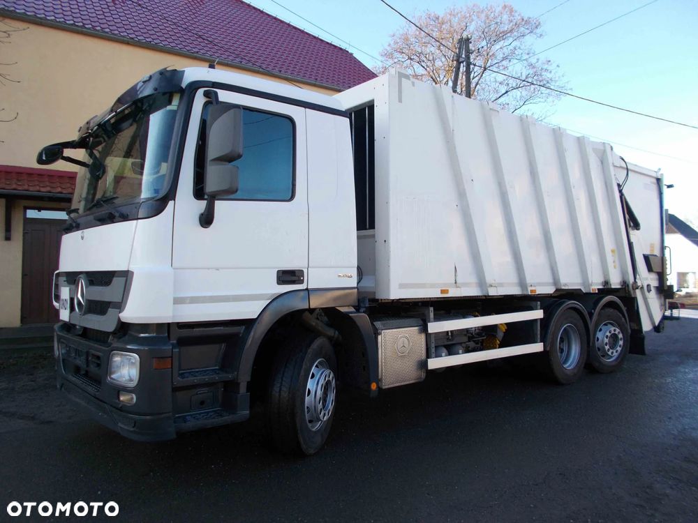 Mercedes-Benz ACTROS 2013r ŚMIECIARKA FAUN VARIOPRESS 24m3 - 15