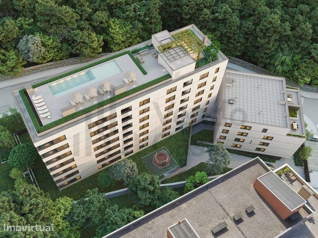 T3 Novo em Condomínio Fechado com Piscina - Guimarães