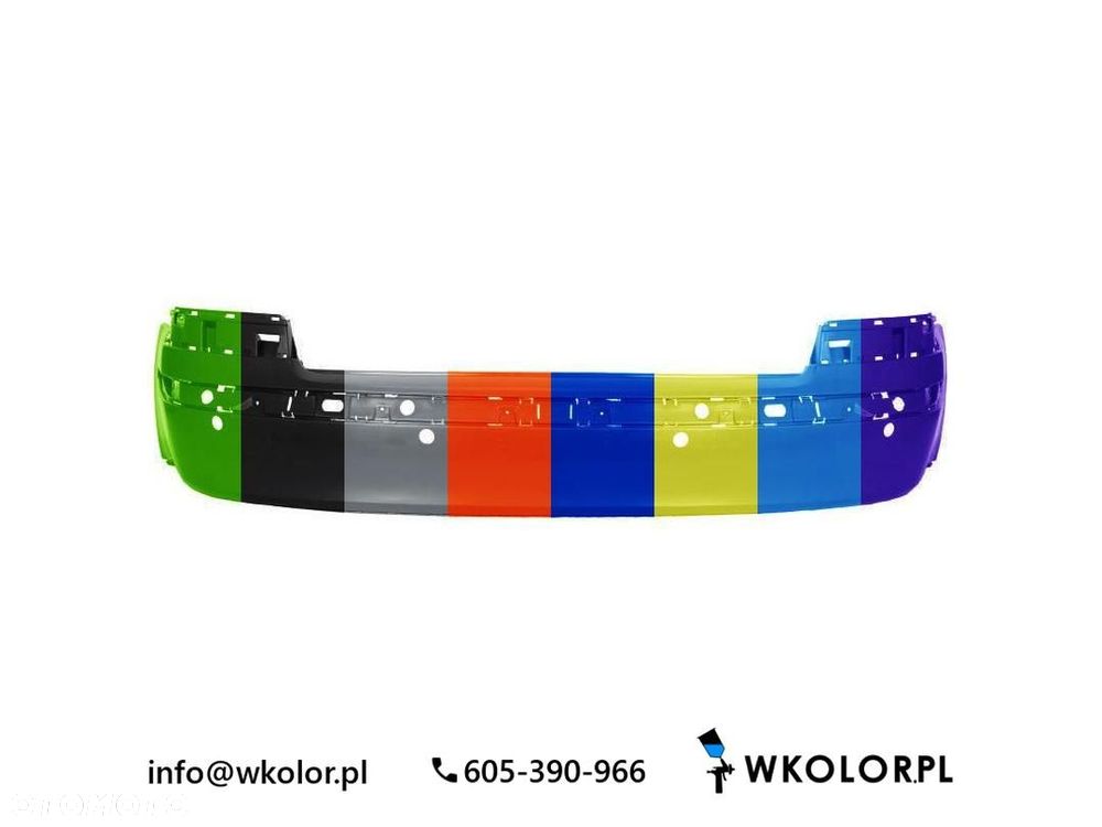 NOWY ZDERZAK SKODA OCTAVIA II 2006-2013 LAKIEROWANY W KOLOR - 1