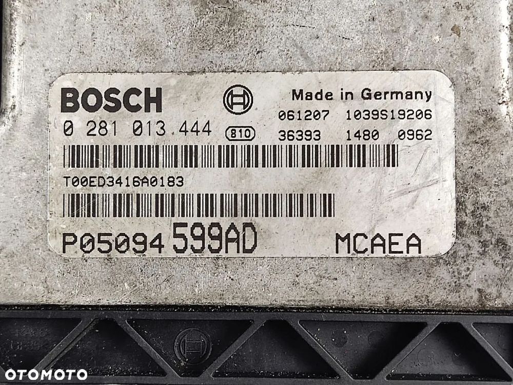 JEEP COMPASS 2.0 CRD 07-10r Sterownik Komputer Silnika - 7