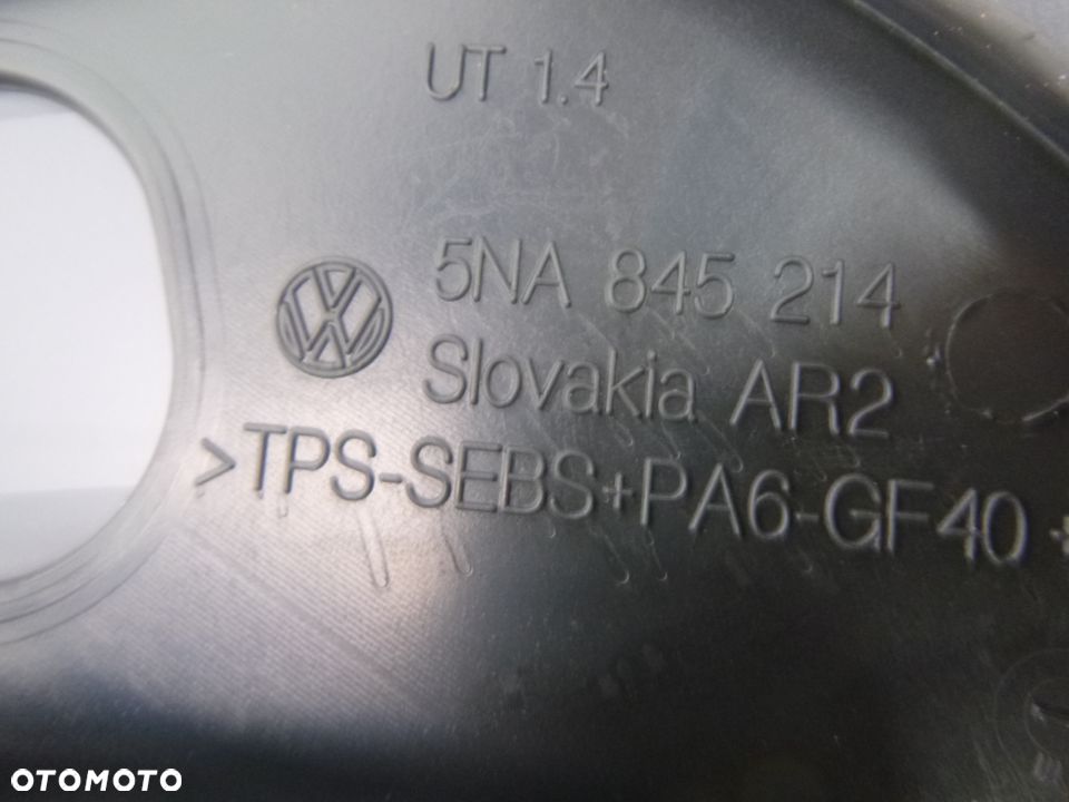 VW TIGUAN SZYBA DRZWI PRAWY TYŁ AS3 17" 5NA845214 - 4