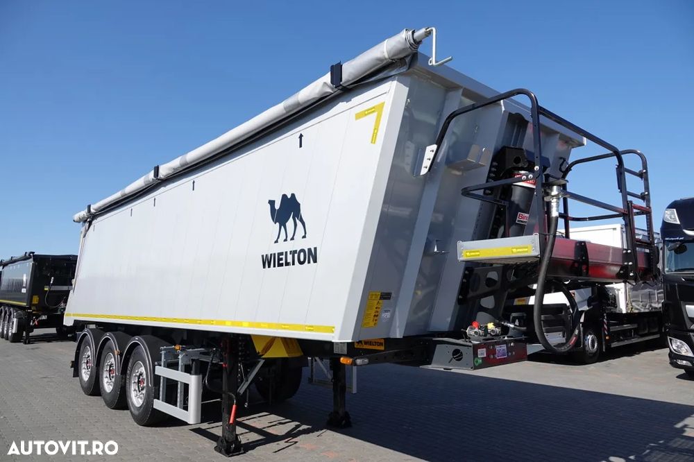 Wielton BASCULANTE ALUMINIU 36 M3 / FLAP / NOU-NOU 2025 / ETAJA 7MM / AXIE LIFTATOR / DISPONIBIL Imediat - 8