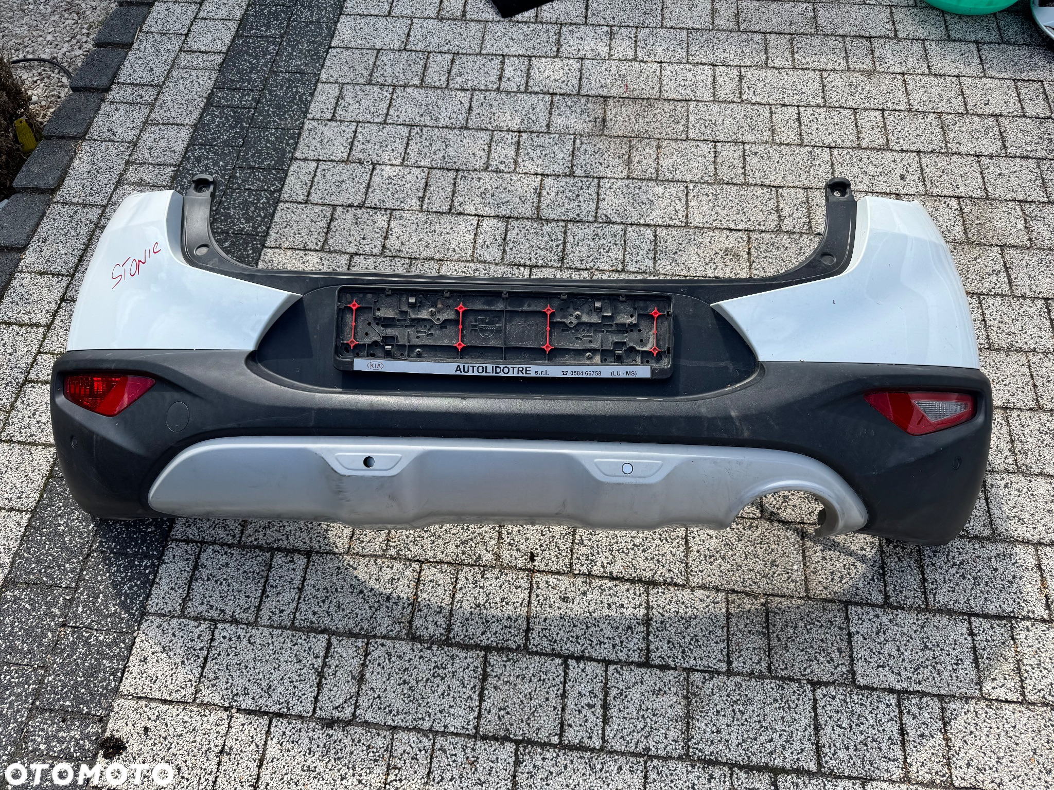 KIA STONIC ZDERZAK TYL TYLNY KOMPLETNY PDC - 8