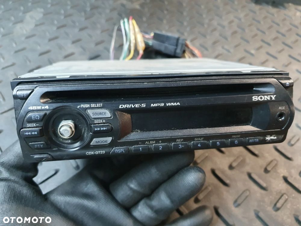 Radioodtwarzacz CD-mp3 Sony CDX-GT23 RADIO SAMOCHODOWE - 2