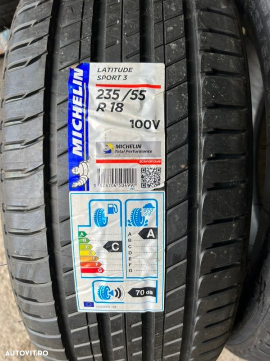 vând 2 anvelope 235/55/18 Michelin de vară noi - 2
