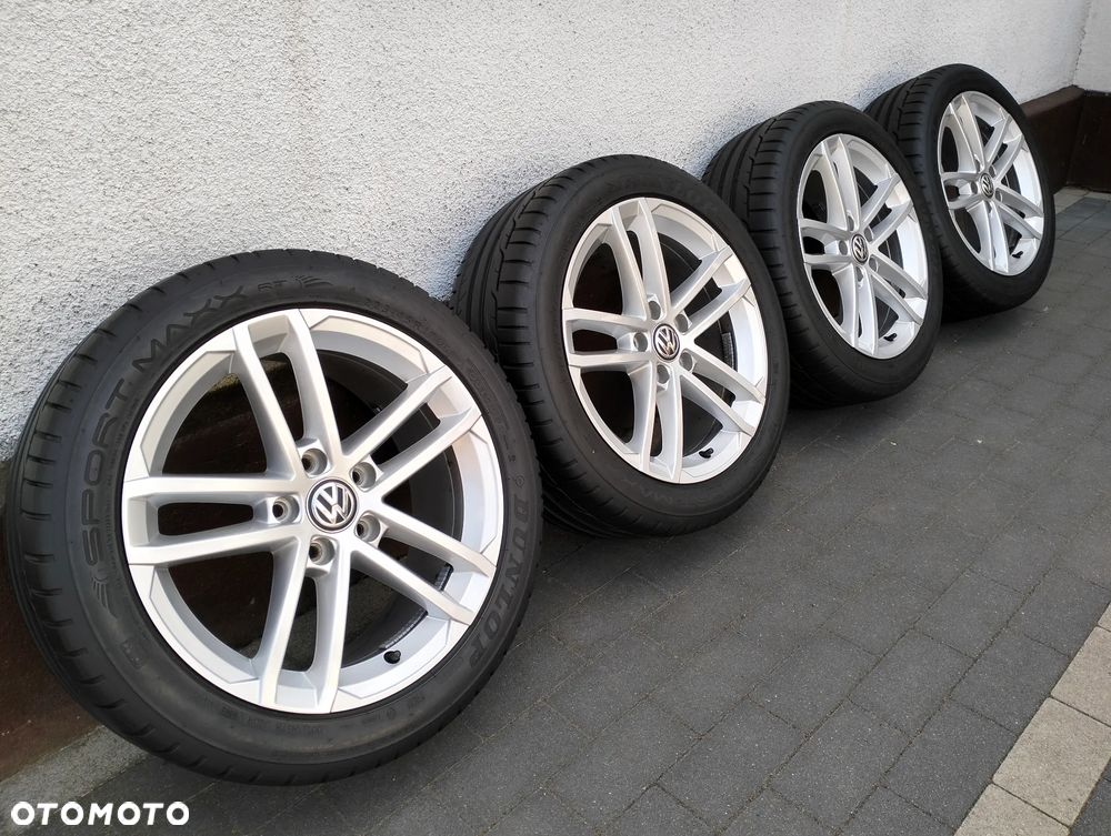225 45 17 / Seat Leon VW Golf Caddy Touran Passat Skoda Octavia / 5x112 POLECAM 5G0 - 1