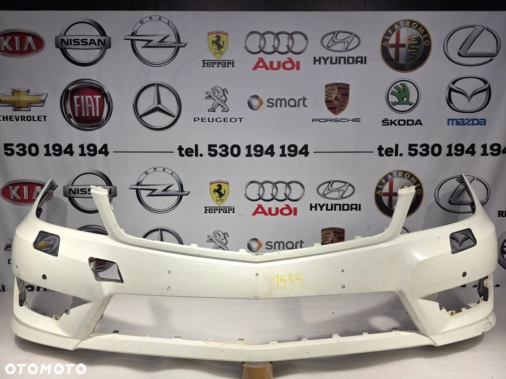 MERCEDES C-KLASSA LIFT 11- W204 AMG ZDERZAK PRZEDNI PRZÓD NA 6xPDC + SPRYSKI , NR A2048807847 , NR AUKCJI NZ1585 - 1