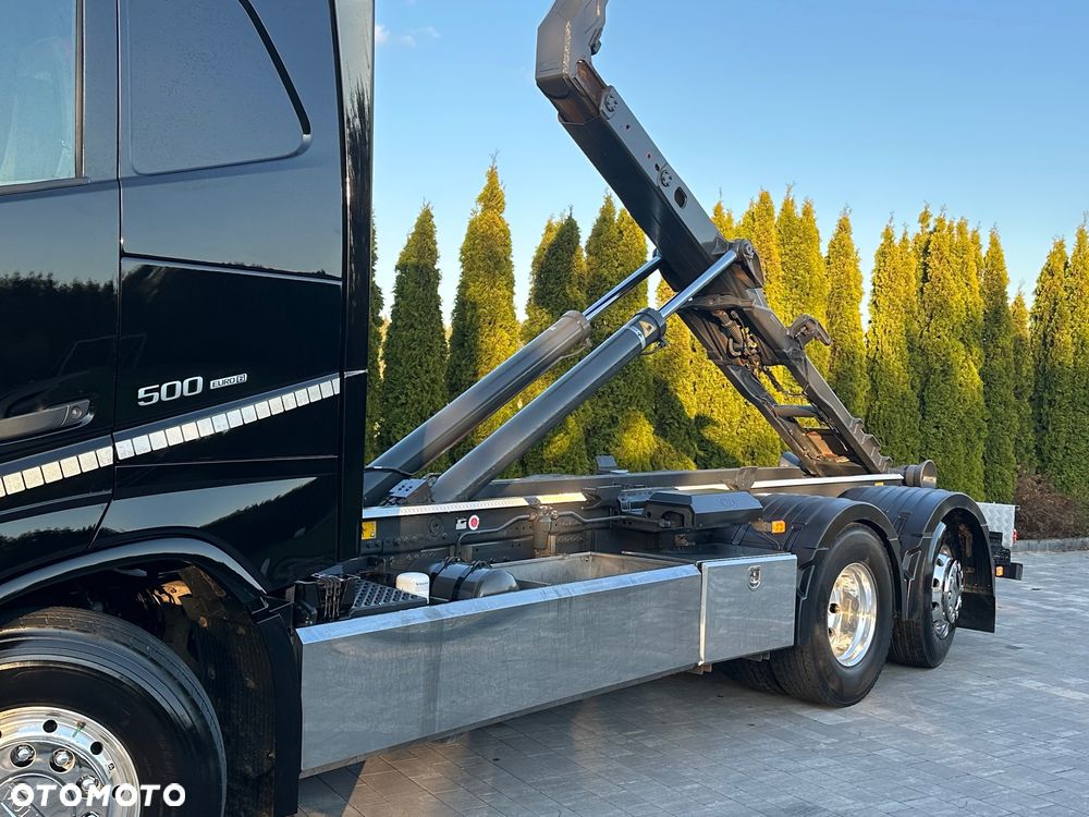 Volvo / FH 500 / 6X2 / HAKOWIEC / MEILLER -KIPPER 21-67/ Oś-SKRĘTNA-PODNOSZONA / - 14