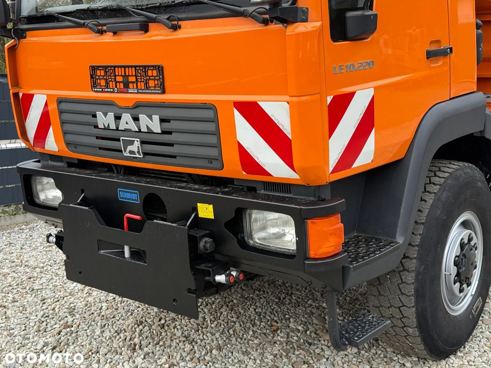 MAN * MAN 10-220 * Wywrotka Kiper Meiller * 4x4 * Zimowe Utrzymanie * Unimog * - 4
