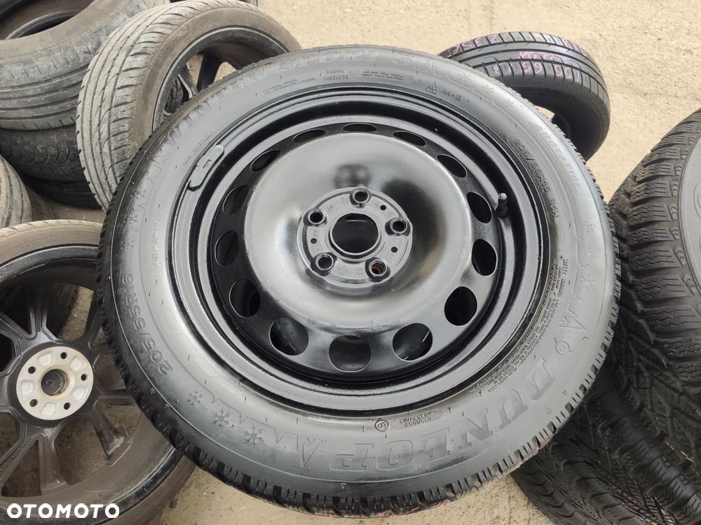 5x112 Koła Zimowe Zima Felgi Stalowe Stal 16 VW SHARAN GOLF 5 6 7 V VI VII CADDY TOURAN JETTA PASSAT B5 B6 B7 SKODA OCTAVIA II III IV 2 3 4 SUPERB YETI SEAT EXEO LEON TOLEDO ALTEA ALHAMBRA AUDI A3 8P 8V A4 B5 B6 B7 A6 C5 C6 5,5mm 23r. Legnica ALU-RAD 205/55 - 11
