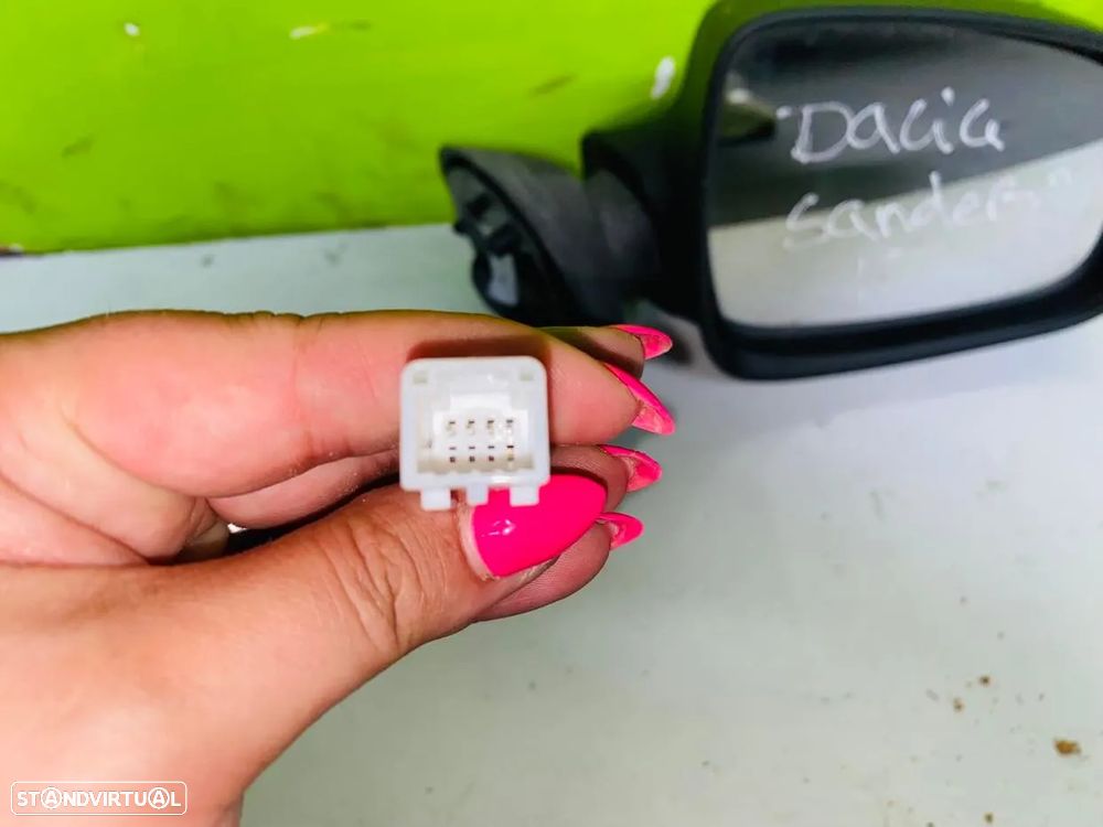 Espelho Elétrico Direito Dacia Sandero -2008 / 2012 - 3