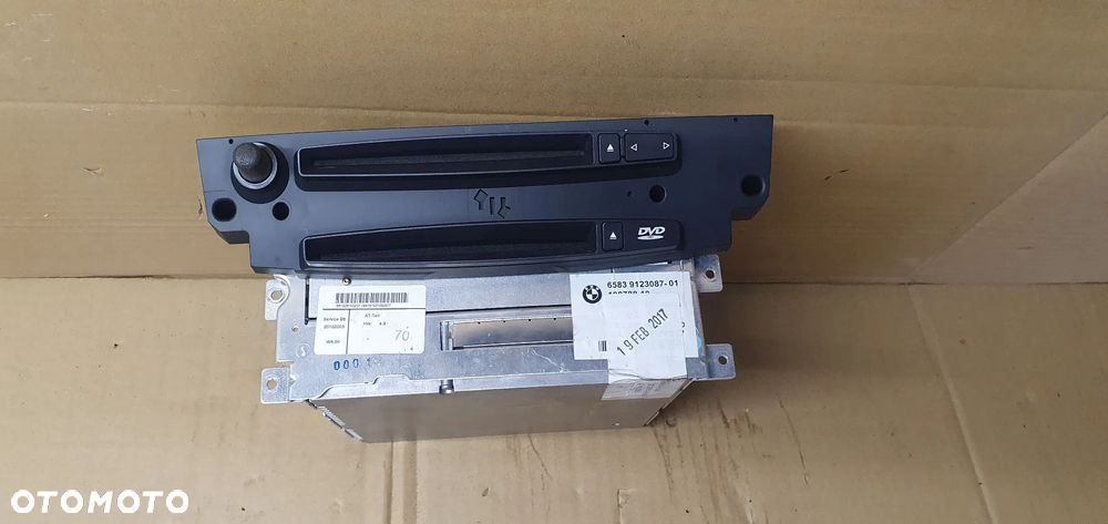 Radio radioodtwarzacz NAVI nawigacja czytnik BMW 6 E63 9123087 - 1